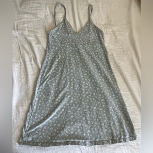 Brandy melville blue floral dress